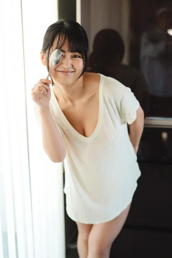   福井梨莉華 - まんまる。日系家居比基尼清纯性感写真第3张图片