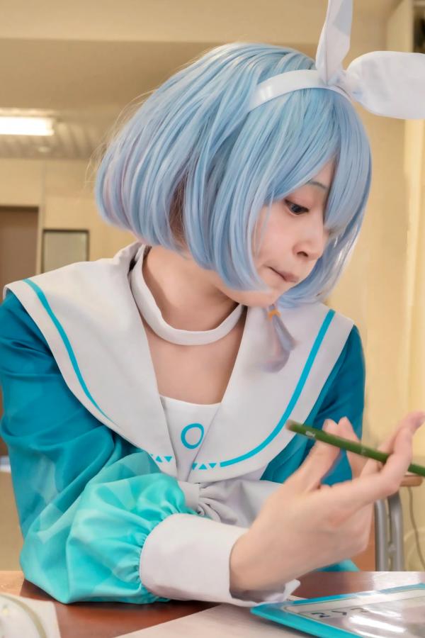   [Cosplay] Salt Melon 塩めろん。- アロナちゃんと秘密の放課後 蔚蓝档案阿罗娜保健室校服性感写真第30张图片