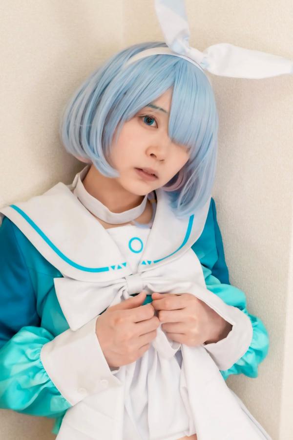   [Cosplay] Salt Melon 塩めろん。- アロナちゃんと秘密の放課後 蔚蓝档案阿罗娜保健室校服性感写真第46张图片