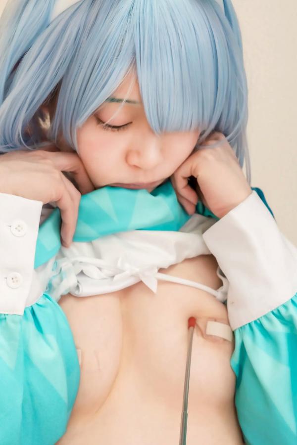   [Cosplay] Salt Melon 塩めろん。- アロナちゃんと秘密の放課後 蔚蓝档案阿罗娜保健室校服性感写真第51张图片