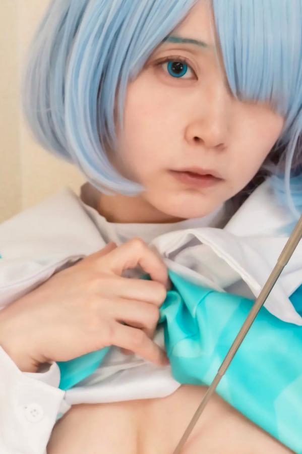   [Cosplay] Salt Melon 塩めろん。- アロナちゃんと秘密の放課後 蔚蓝档案阿罗娜保健室校服性感写真第53张图片