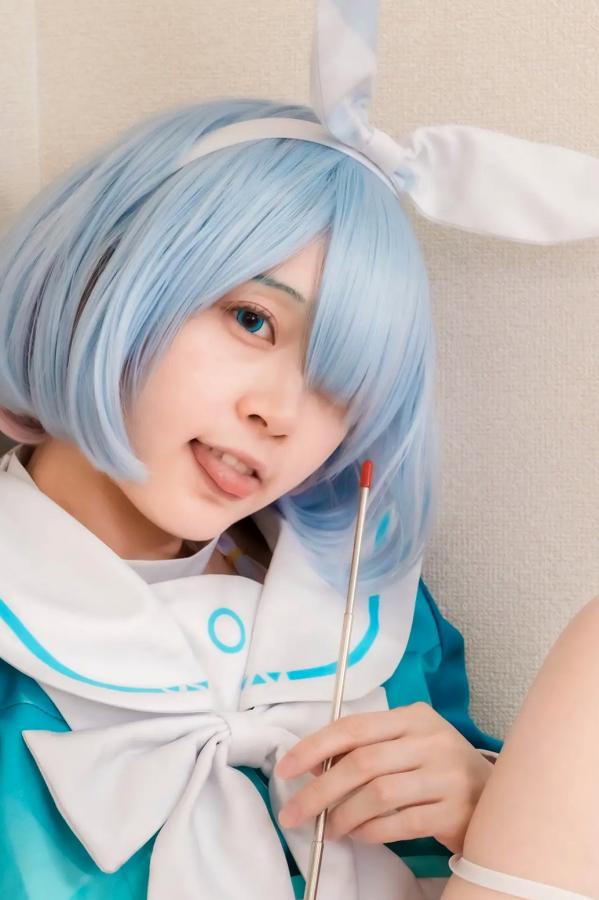   [Cosplay] Salt Melon 塩めろん。- アロナちゃんと秘密の放課後 蔚蓝档案阿罗娜保健室校服性感写真第80张图片
