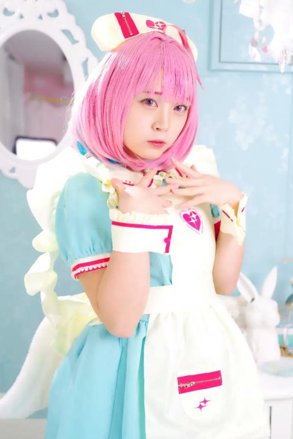   [Cosplay] Salt Melon 塩めろん。- さま、脱いだら人気が出るって本当ですか？！ 粉发萌妹性感私房写真第4张图片