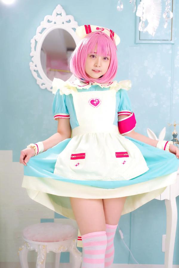   [Cosplay] Salt Melon 塩めろん。- さま、脱いだら人気が出るって本当ですか？！ 粉发萌妹性感私房写真第19张图片