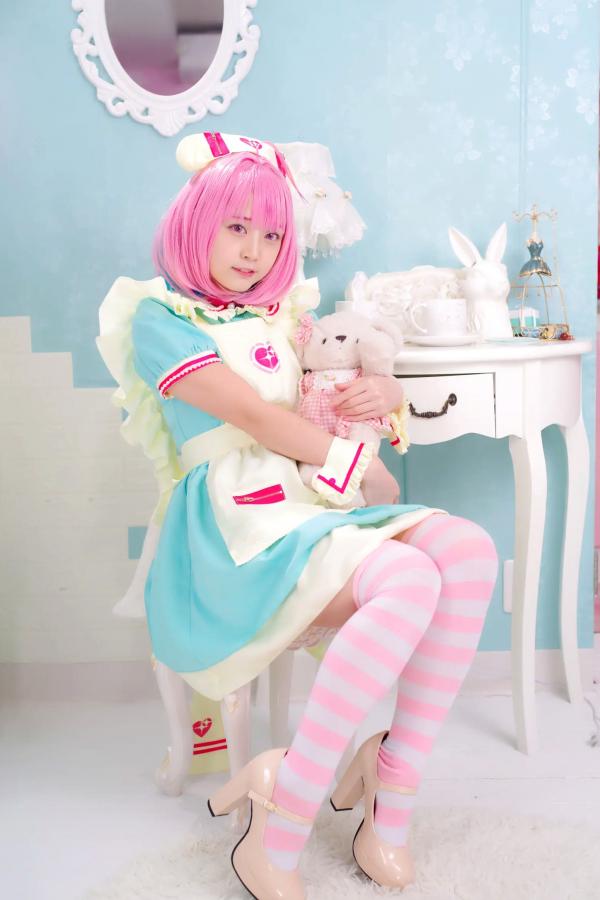   [Cosplay] Salt Melon 塩めろん。- さま、脱いだら人気が出るって本当ですか？！ 粉发萌妹性感私房写真第28张图片