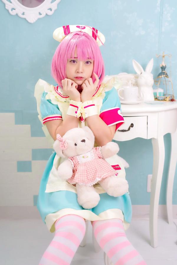   [Cosplay] Salt Melon 塩めろん。- さま、脱いだら人気が出るって本当ですか？！ 粉发萌妹性感私房写真第37张图片