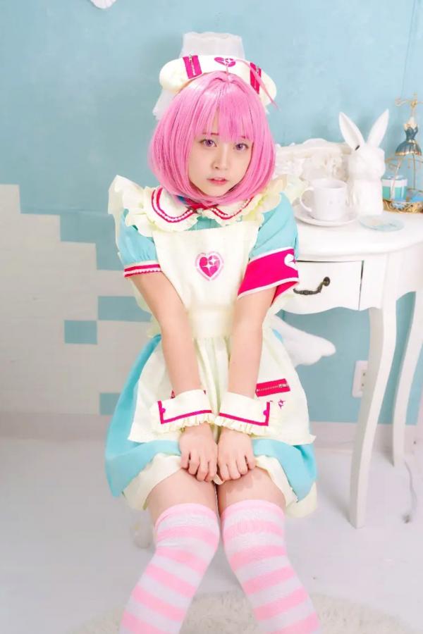   [Cosplay] Salt Melon 塩めろん。- さま、脱いだら人気が出るって本当ですか？！ 粉发萌妹性感私房写真第38张图片