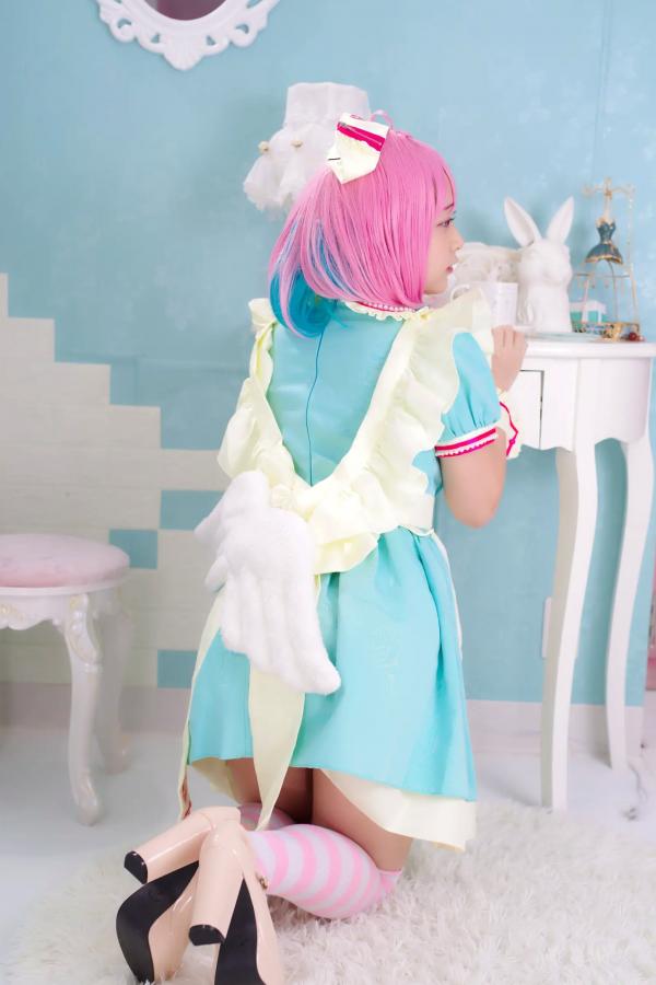   [Cosplay] Salt Melon 塩めろん。- さま、脱いだら人気が出るって本当ですか？！ 粉发萌妹性感私房写真第45张图片