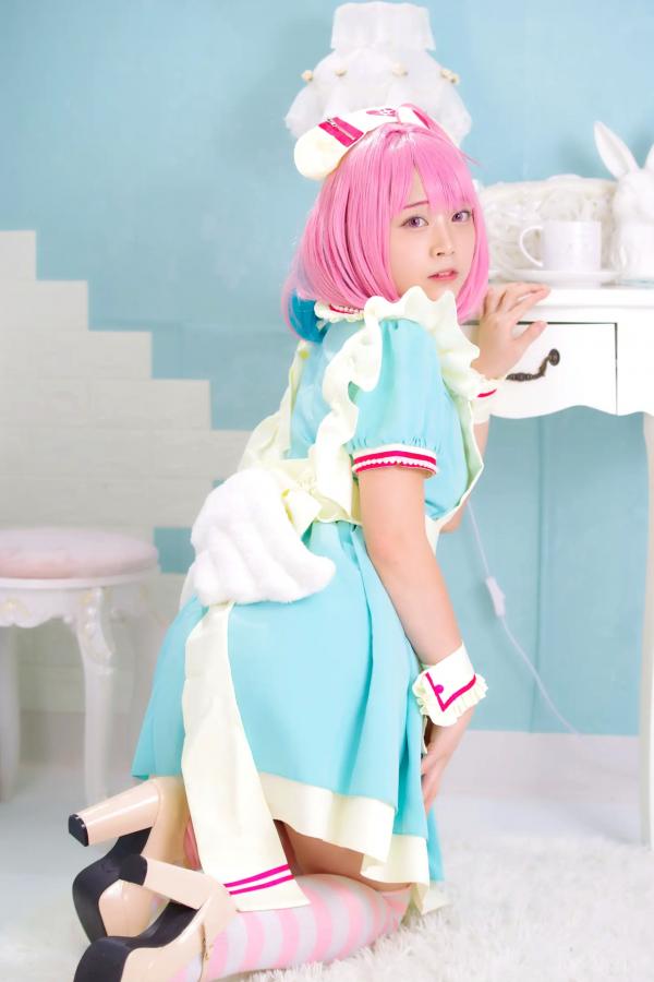   [Cosplay] Salt Melon 塩めろん。- さま、脱いだら人気が出るって本当ですか？！ 粉发萌妹性感私房写真第46张图片