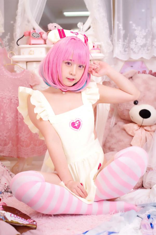   [Cosplay] Salt Melon 塩めろん。- さま、脱いだら人気が出るって本当ですか？！ 粉发萌妹性感私房写真第70张图片