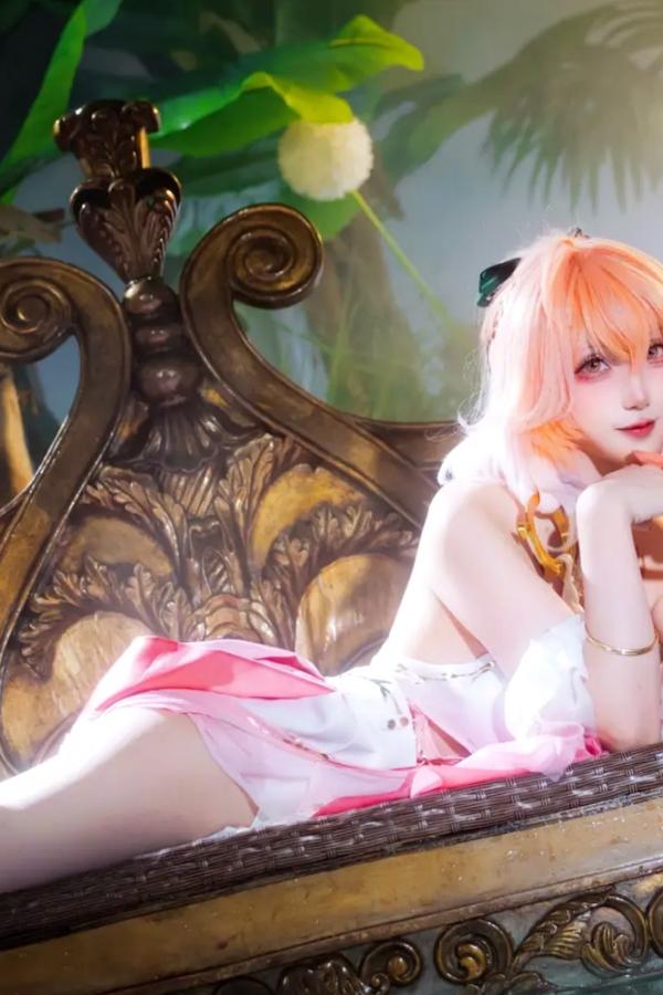    是夙卿呀 - 长离泳装 Cosplay写真 极品白嫩女神性感角色扮演第3张图片