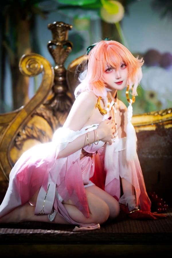    是夙卿呀 - 长离泳装 Cosplay写真 极品白嫩女神性感角色扮演第11张图片