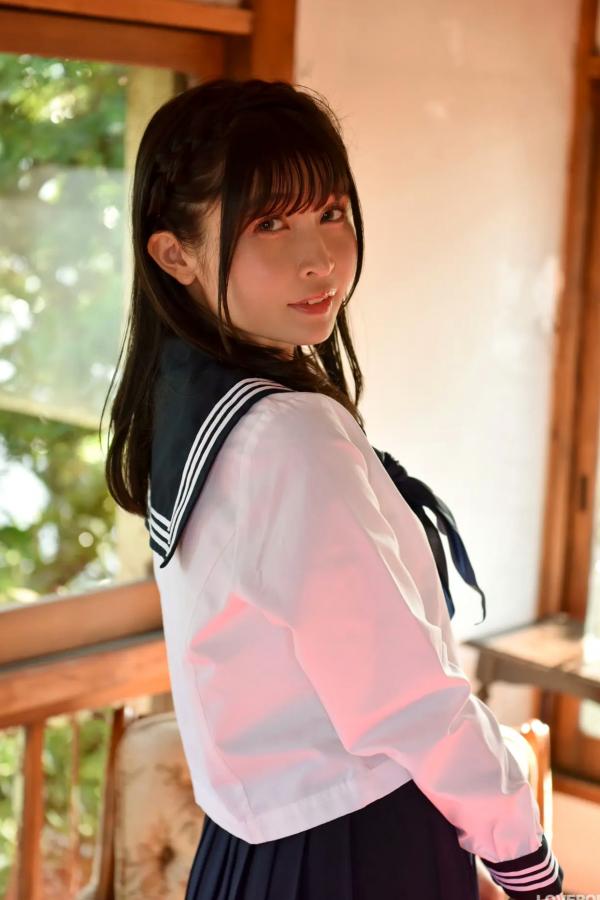   [LOVEPOP] Shione Mizuna 水那しおね Photoset 08 日系水手制服清纯诱惑写真第9张图片