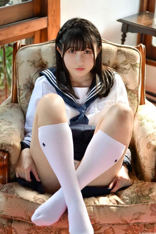   [LOVEPOP] Shione Mizuna 水那しおね Photoset 08 日系水手制服清纯诱惑写真第43张图片