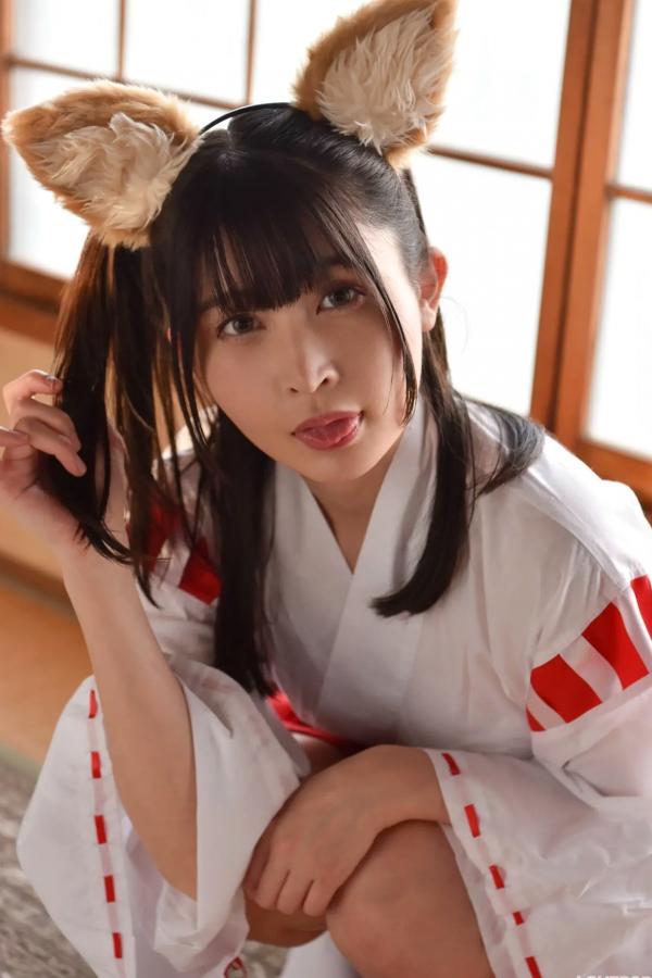  [LOVEPOP] 水那しおね Shione Mizuna Photoset 07 日系和风兽耳巫女Cosplay清纯写真第18张图片
