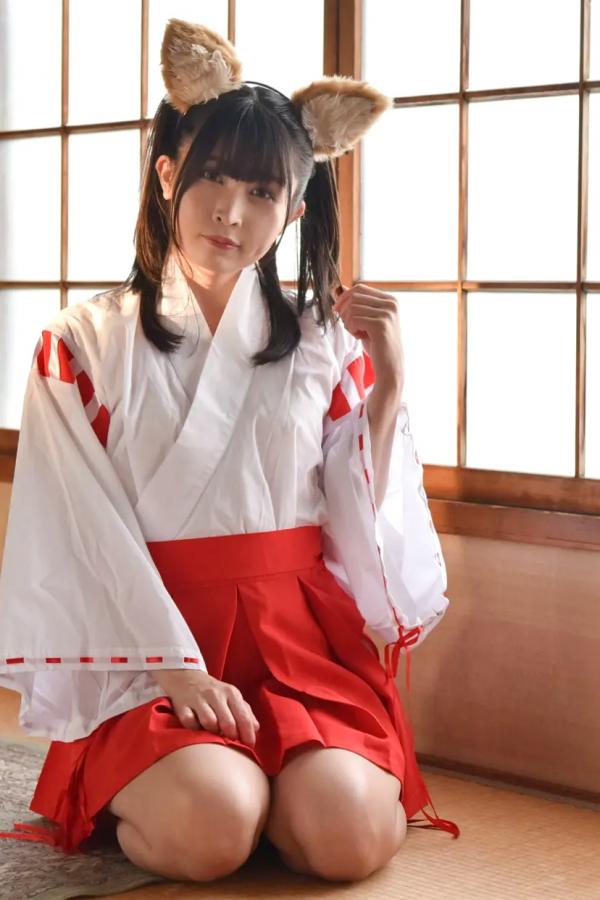   [LOVEPOP] 水那しおね Shione Mizuna Photoset 07 日系和风兽耳巫女Cosplay清纯写真第24张图片