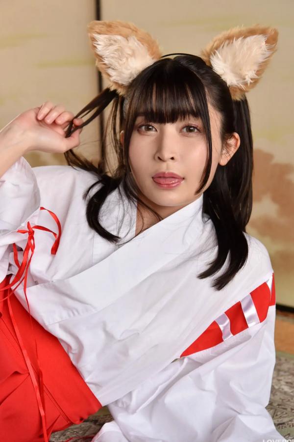   [LOVEPOP] 水那しおね Shione Mizuna Photoset 07 日系和风兽耳巫女Cosplay清纯写真第49张图片