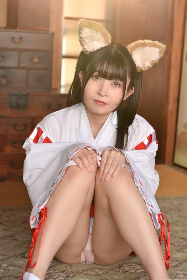   [LOVEPOP] 水那しおね Shione Mizuna Photoset 07 日系和风兽耳巫女Cosplay清纯写真第60张图片