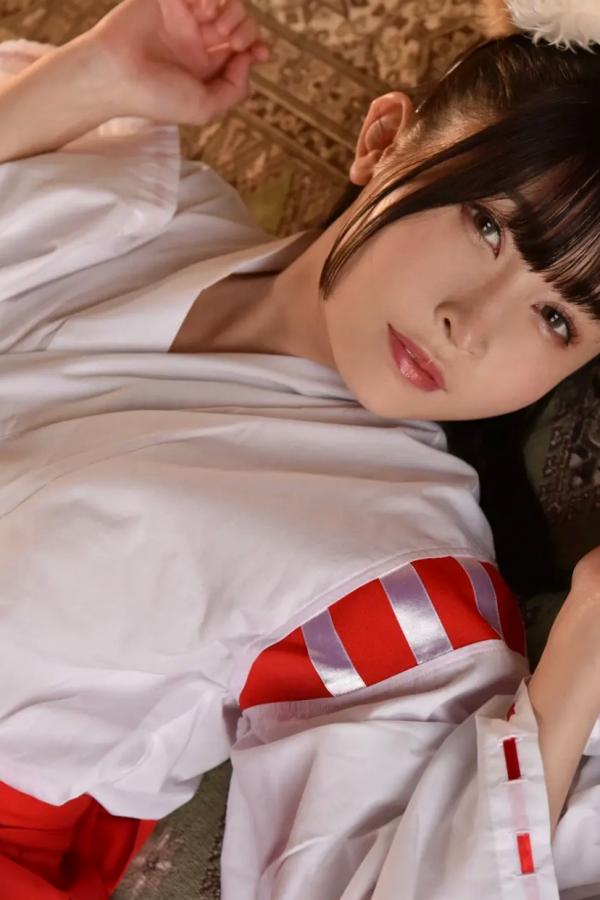   [LOVEPOP] 水那しおね Shione Mizuna Photoset 07 日系和风兽耳巫女Cosplay清纯写真第72张图片