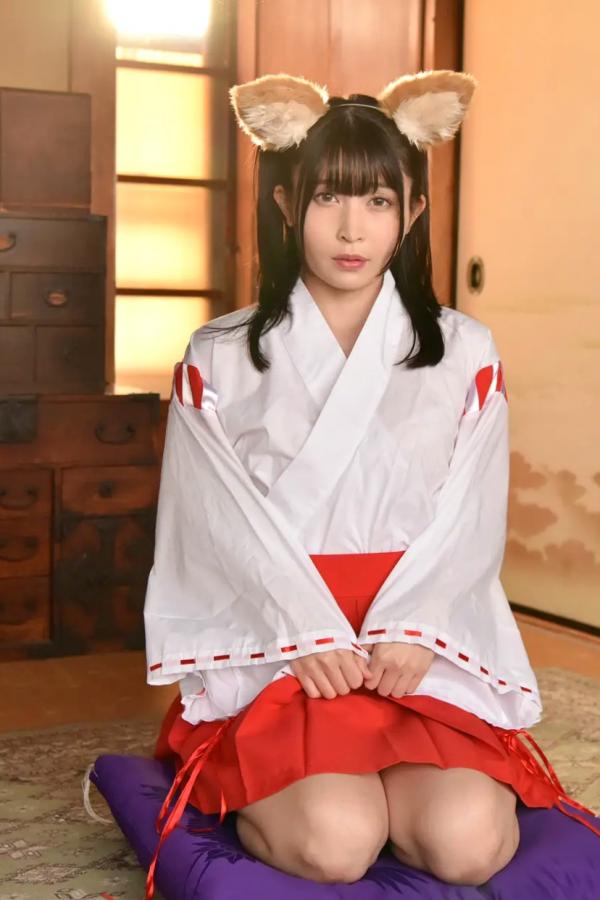   [LOVEPOP] 水那しおね Shione Mizuna Photoset 07 日系和风兽耳巫女Cosplay清纯写真第89张图片