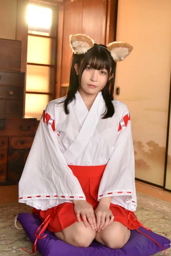   [LOVEPOP] 水那しおね Shione Mizuna Photoset 07 日系和风兽耳巫女Cosplay清纯写真第90张图片