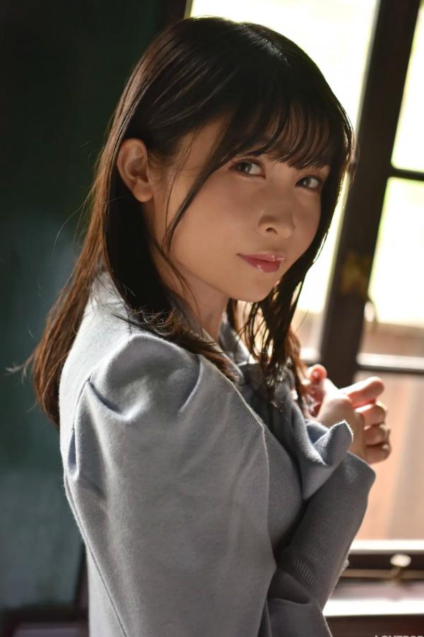   [LOVEPOP] Shione Mizuna 水那しおね Photoset 06 优雅针织裙 窗边清纯气质写真第33张图片