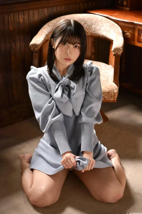  [LOVEPOP] Shione Mizuna 水那しおね Photoset 06 优雅针织裙 窗边清纯气质写真第70张图片