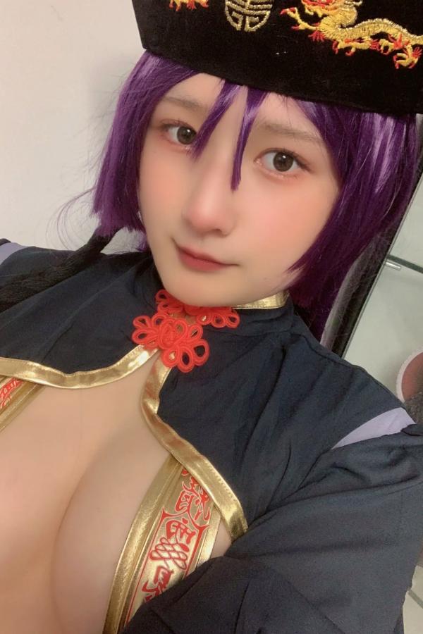   Zyra秋 - 奶光僵尸娘Cosplay性感私房大尺度角色扮演写真第3张图片