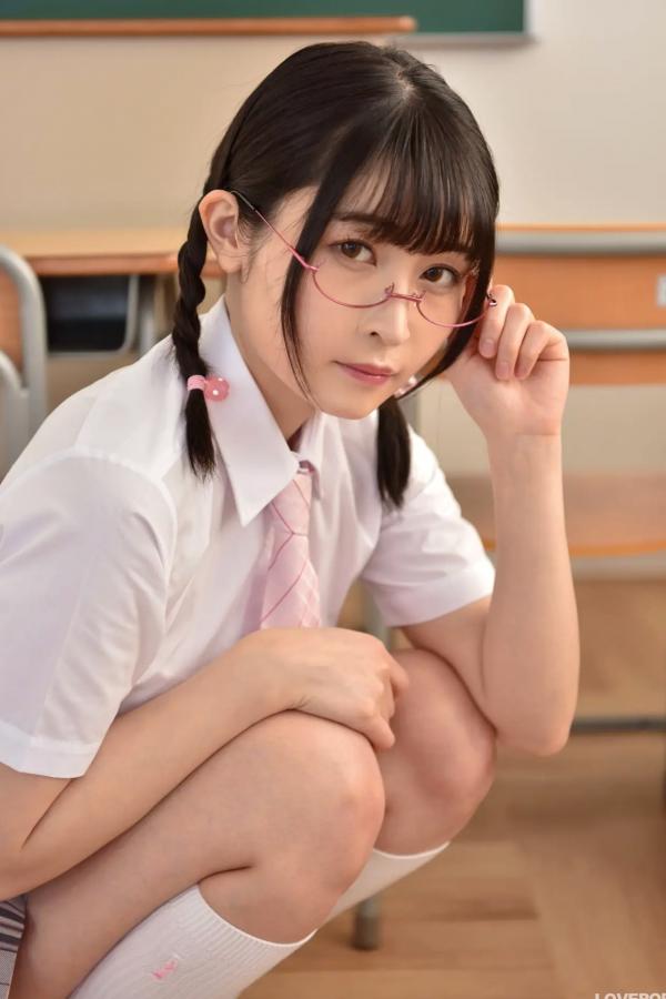    [LOVEPOP] Shione Mizuna 水那しおね Photoset 02 教室JK校服眼镜制服写真第21张图片