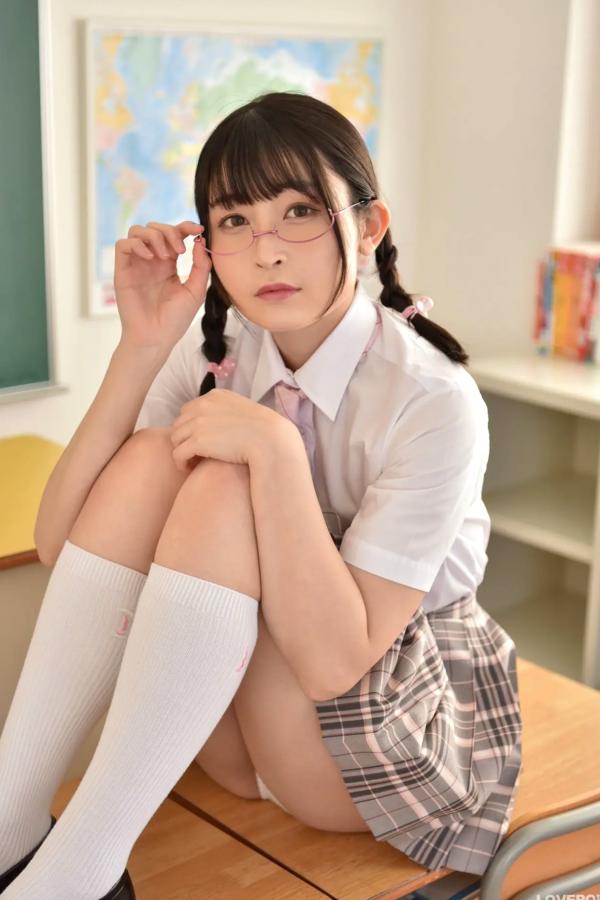    [LOVEPOP] Shione Mizuna 水那しおね Photoset 02 教室JK校服眼镜制服写真第41张图片