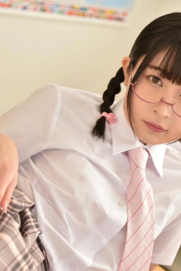    [LOVEPOP] Shione Mizuna 水那しおね Photoset 02 教室JK校服眼镜制服写真第76张图片