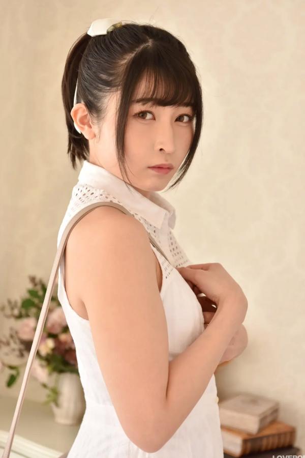   [LOVEPOP] Shione Mizuna 水那しおね Photoset 01 日本纯欲女神白色内衣私房照第12张图片