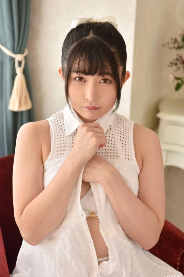   [LOVEPOP] Shione Mizuna 水那しおね Photoset 01 日本纯欲女神白色内衣私房照第56张图片
