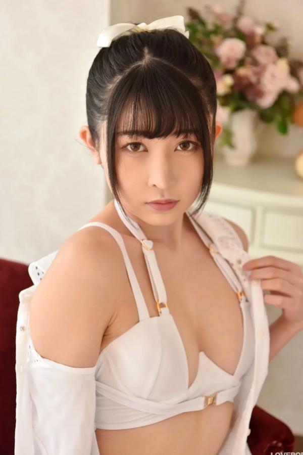   [LOVEPOP] Shione Mizuna 水那しおね Photoset 01 日本纯欲女神白色内衣私房照第59张图片