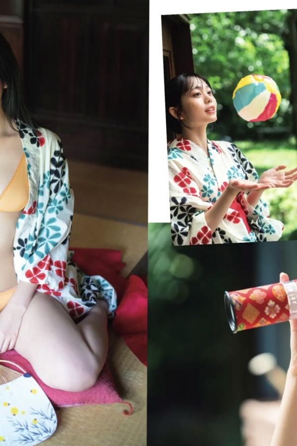   蓬莱舞 - 無垢な誘惑 日系和服私房与浴室湿身性感内衣写真第3张图片