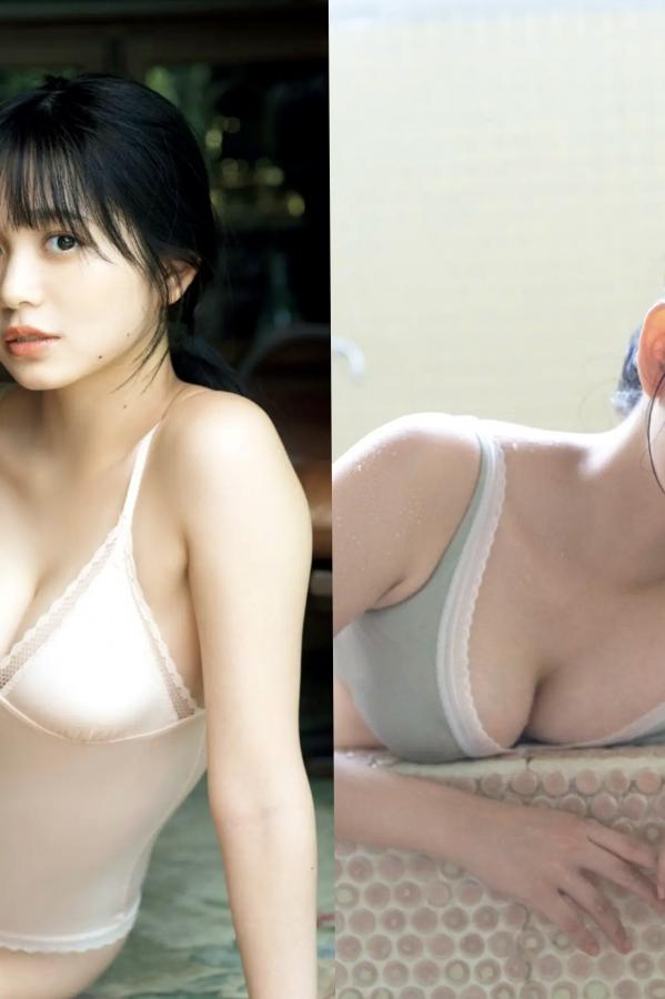   蓬莱舞 - 無垢な誘惑 日系和服私房与浴室湿身性感内衣写真第13张图片