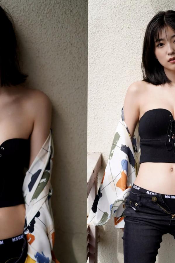   工藤美桜 - 初夏の艶 阳光户外与浴室性感内衣私房写真第20张图片
