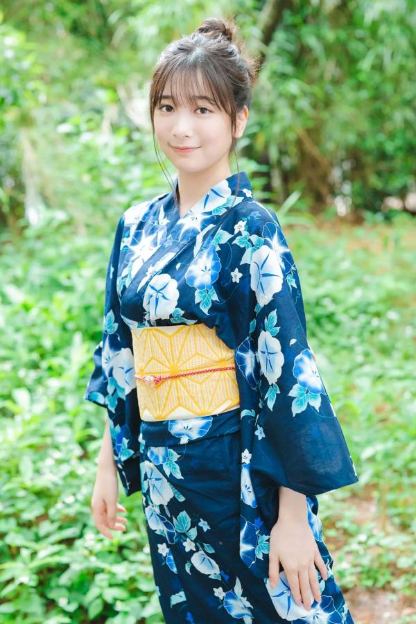   今森茉耶 - ミスマガのアソビバ！夏日和服与性感比基尼写真第5张图片