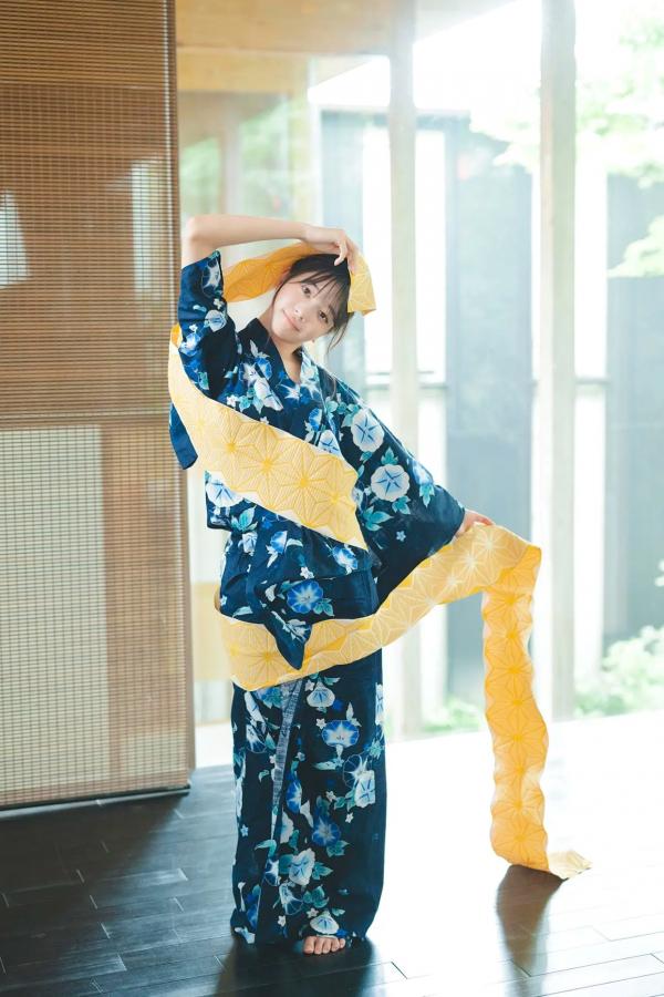   今森茉耶 - ミスマガのアソビバ！夏日和服与性感比基尼写真第10张图片