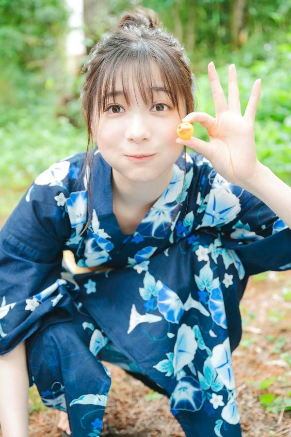   今森茉耶 - ミスマガのアソビバ！夏日和服与性感比基尼写真第14张图片
