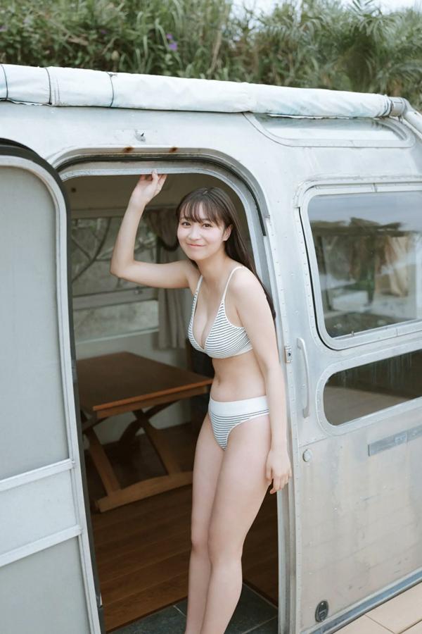    溝端葵《那张脸在叫我喜欢你？》户外比基尼性感清新写真第16张图片