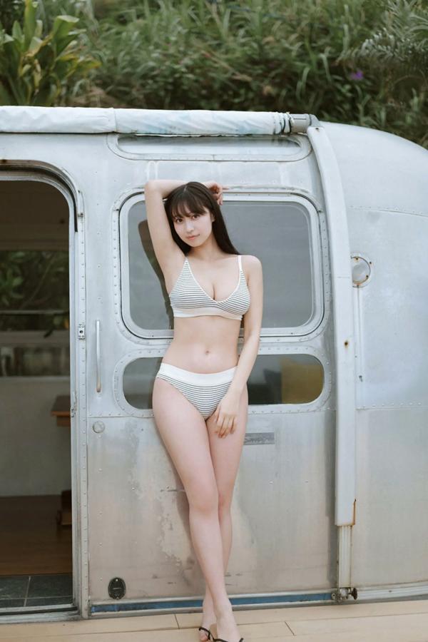    溝端葵《那张脸在叫我喜欢你？》户外比基尼性感清新写真第21张图片