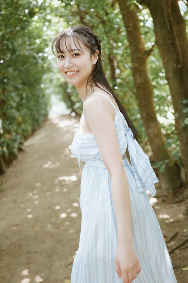    溝端葵《那张脸在叫我喜欢你？》户外比基尼性感清新写真第35张图片