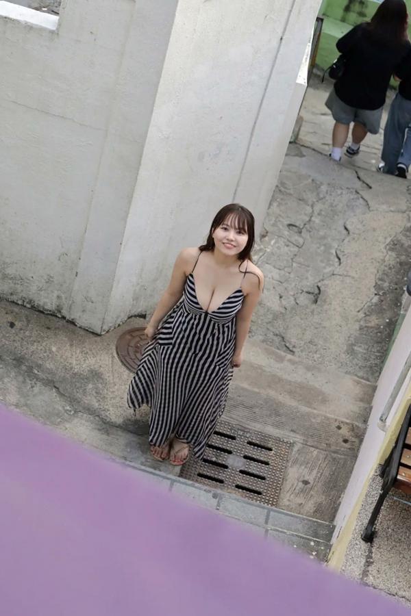    本郷柚巴 - NEW ME 阳光沙滩黄色比基尼性感海边写真第63张图片