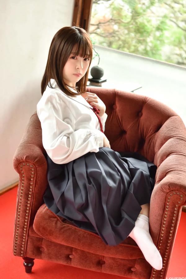    [LOVEPOP] Kanon Kisara 木更かのん Photoset 01 日系清纯校服制服室内写真第50张图片