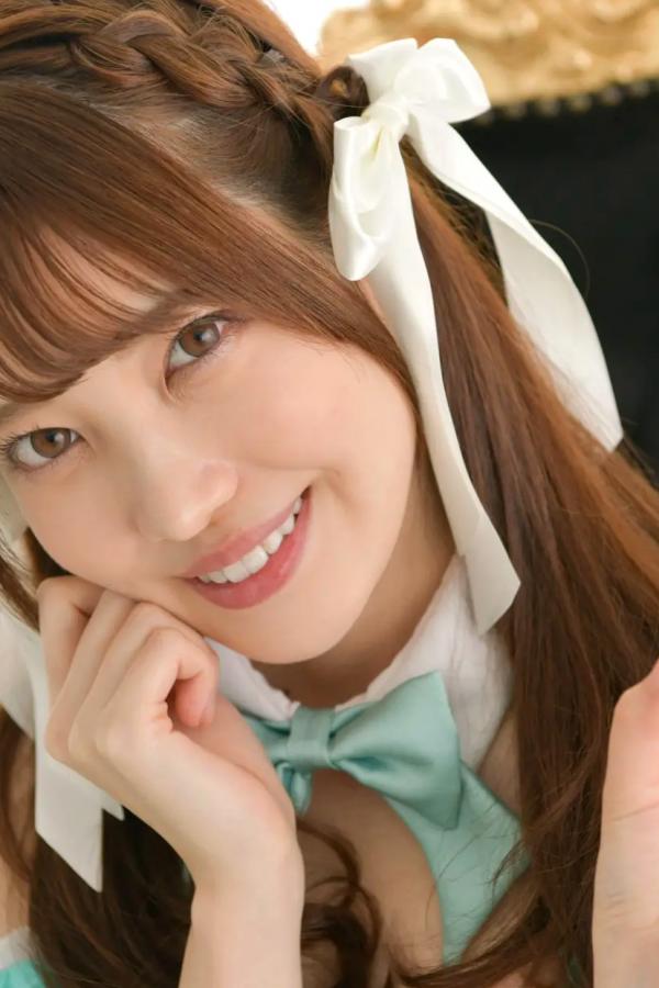   [LOVEPOP] Arisa Akagi 赤城ありさ Photoset 04 薄荷绿萌系COS制服清纯写真第23张图片