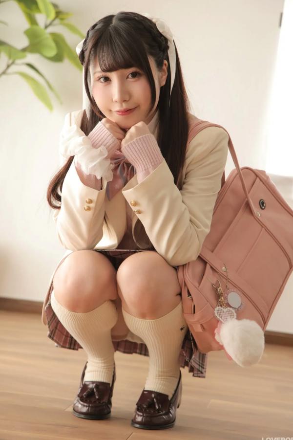   [LOVEPOP] Meru Momose 桃瀬める Photoset 05 日系粉嫩校服制服清纯美腿私房写真第25张图片