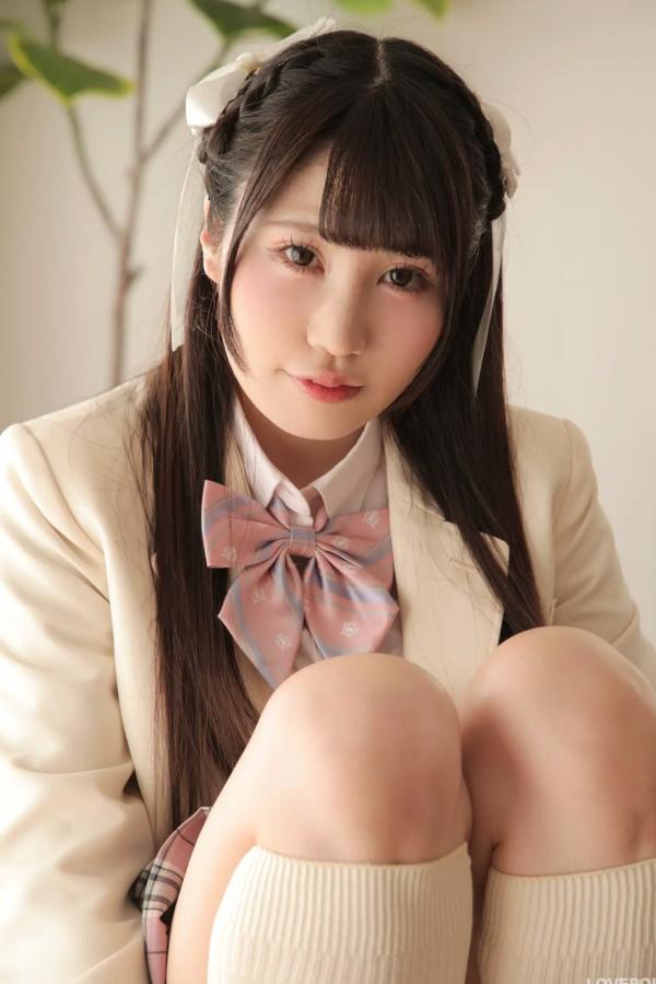   [LOVEPOP] Meru Momose 桃瀬める Photoset 05 日系粉嫩校服制服清纯美腿私房写真第64张图片