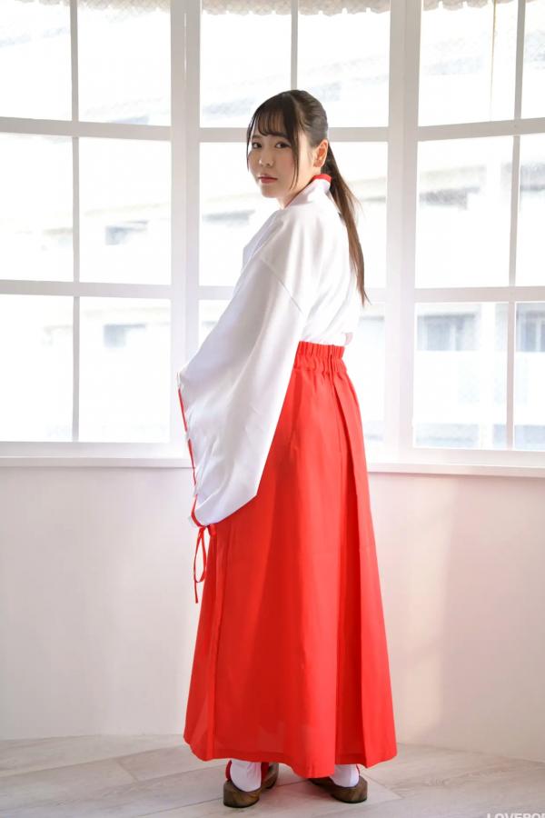    [LOVEPOP] Momoha Mizuse 水瀬百々羽 巫女服角色扮演性感私房写真 Photoset 01第7张图片