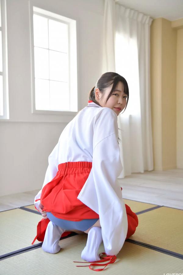    [LOVEPOP] Momoha Mizuse 水瀬百々羽 巫女服角色扮演性感私房写真 Photoset 01第40张图片